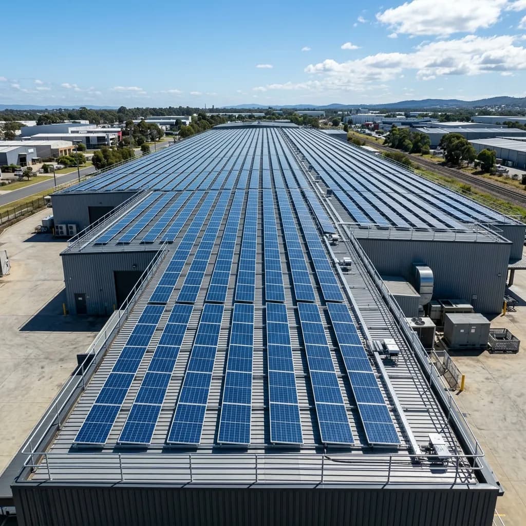 Centrale Solaire Industrielle 120 kWc